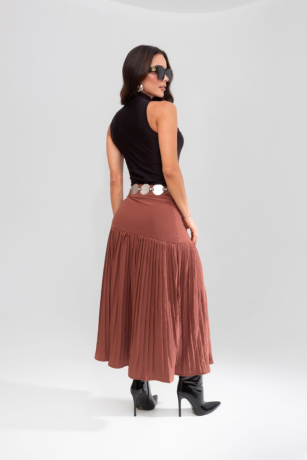 Falda plisada Lola mujer | Falda ByBsika