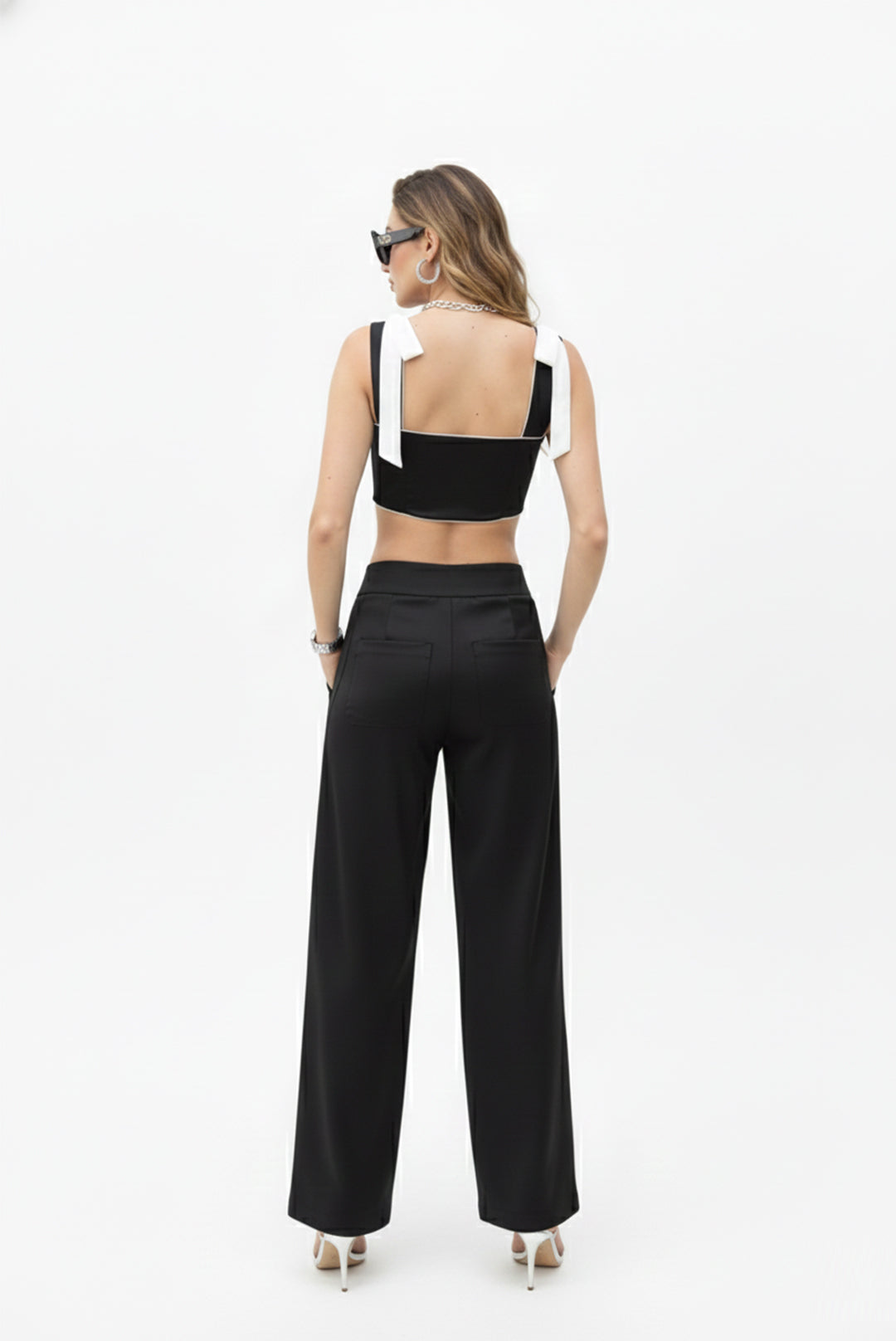 Crop Top LAZOS mujer
