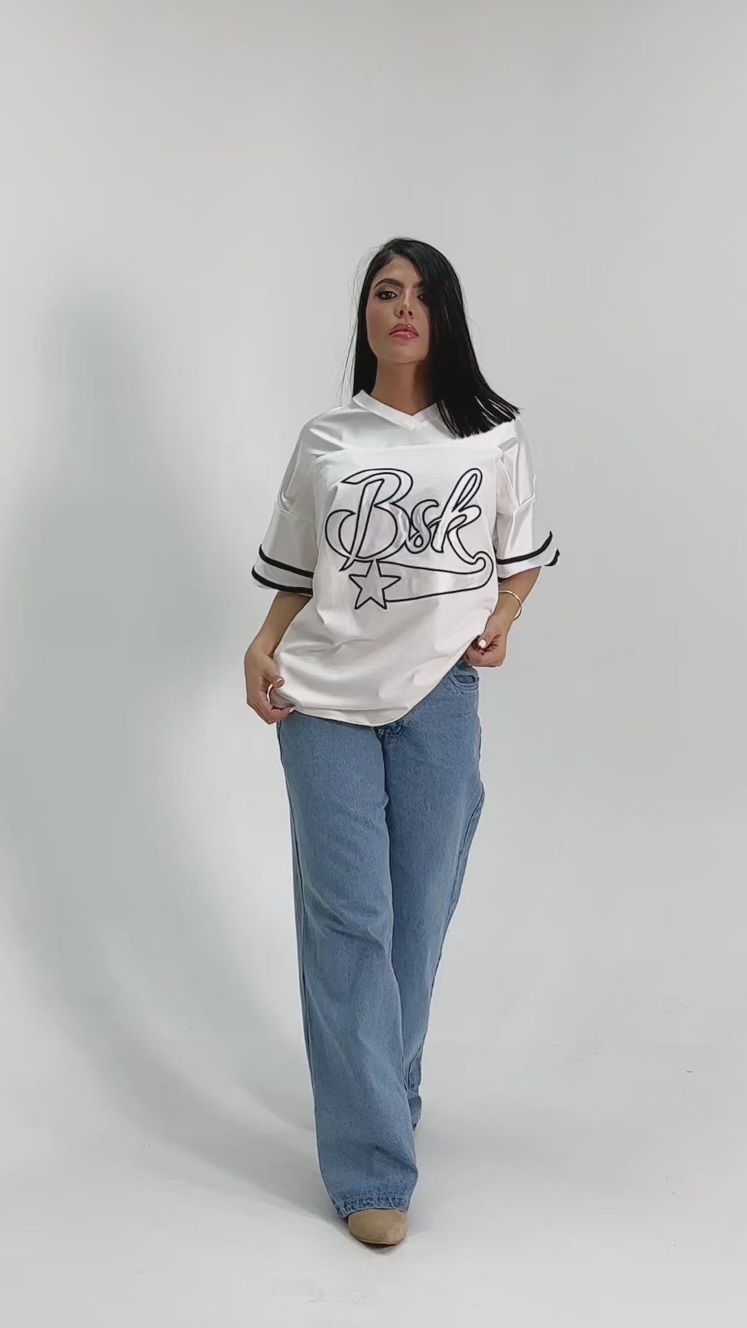 Cargar vídeo: Camiseta AVELISSE mujer