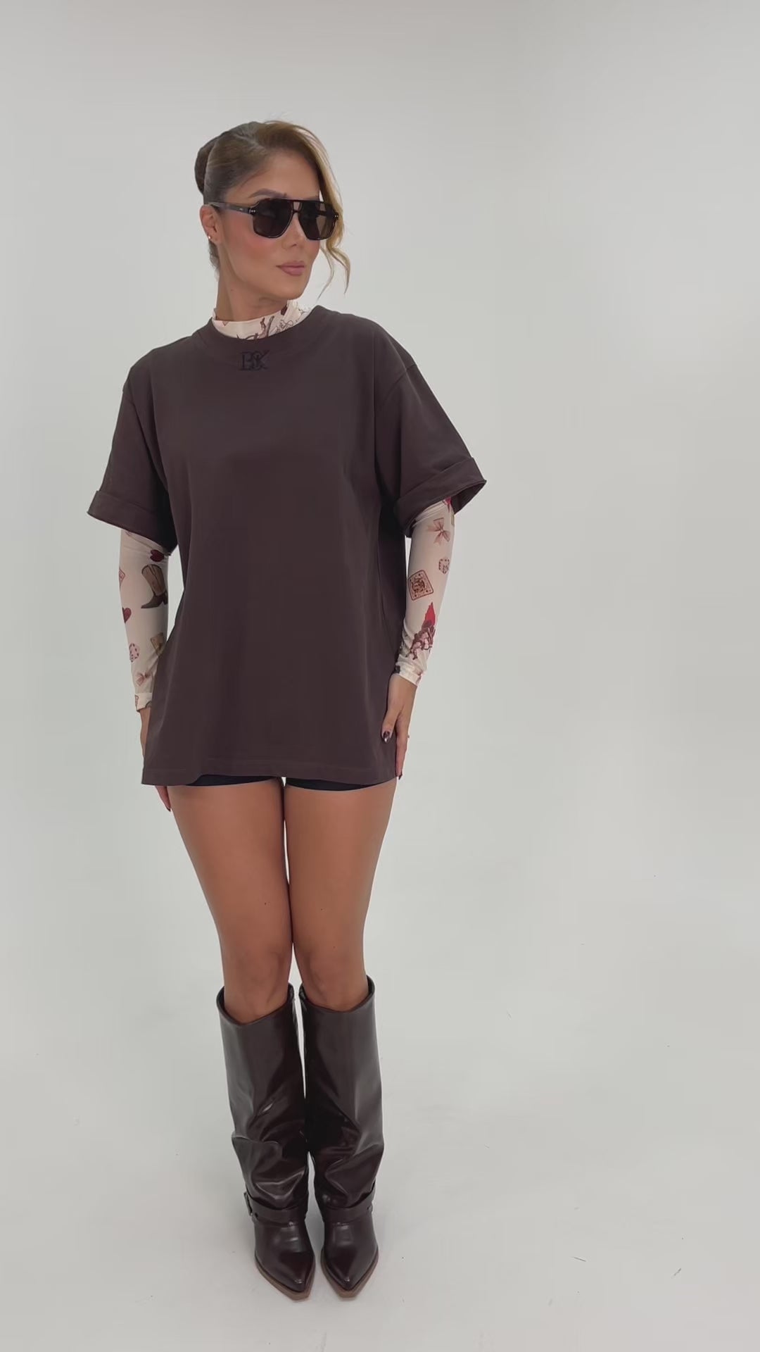 Cargar vídeo: Camisa Oversize PURE mujer | ByBsika