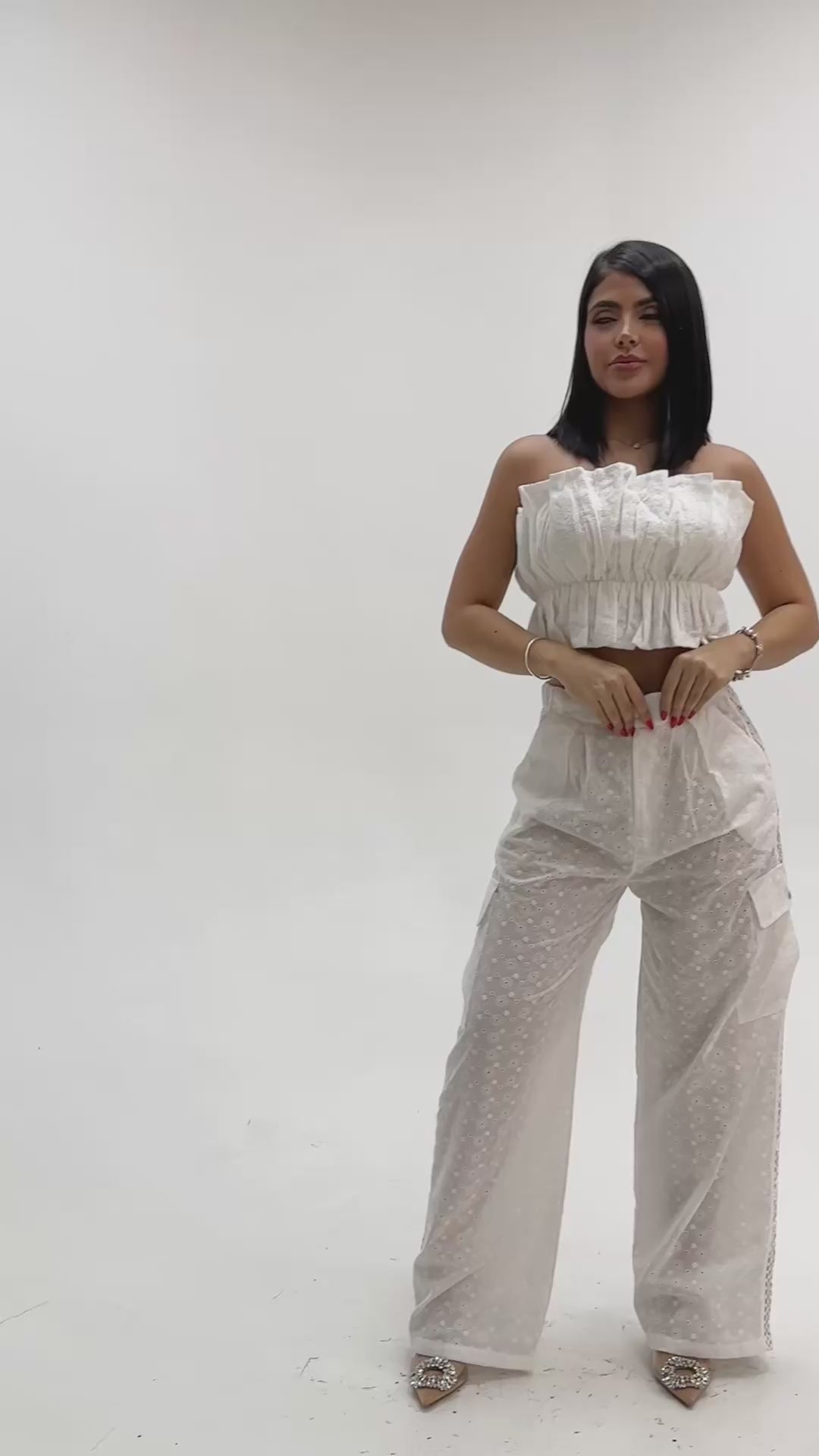 Cargar vídeo: Pantalon ROXANE mujer