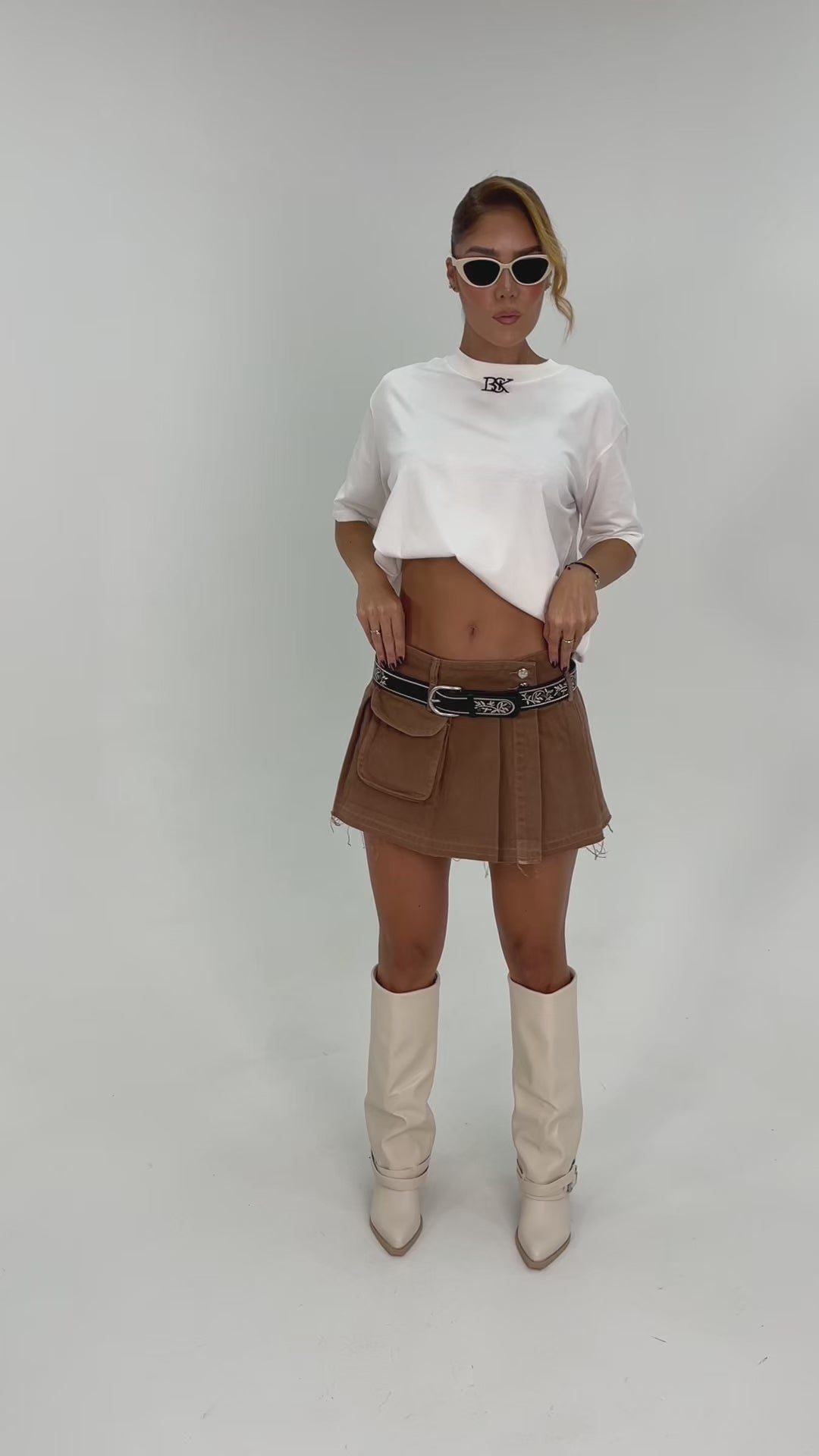 Cargar vídeo: Camisa Oversize PURE mujer | ByBsika