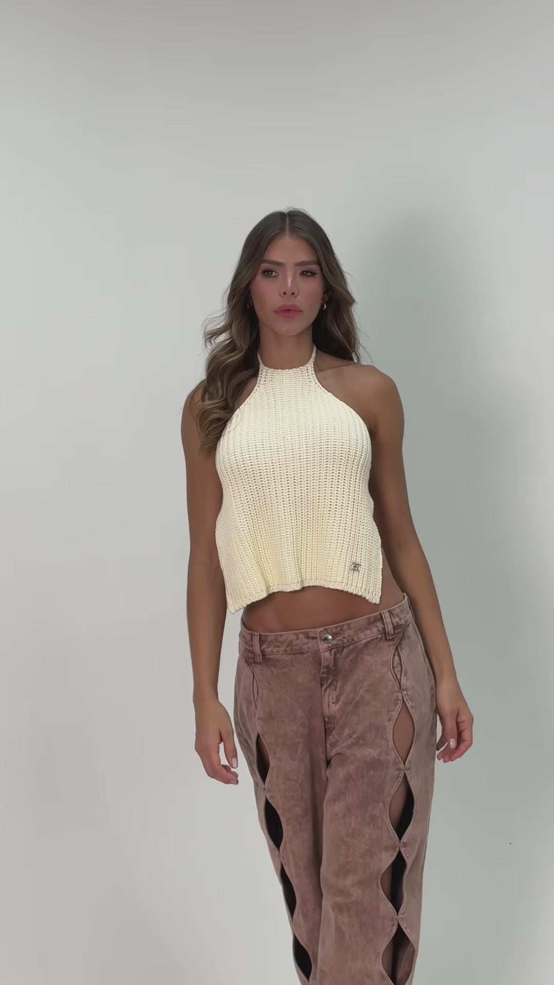 Cargar vídeo: Blusa LUCIENNE