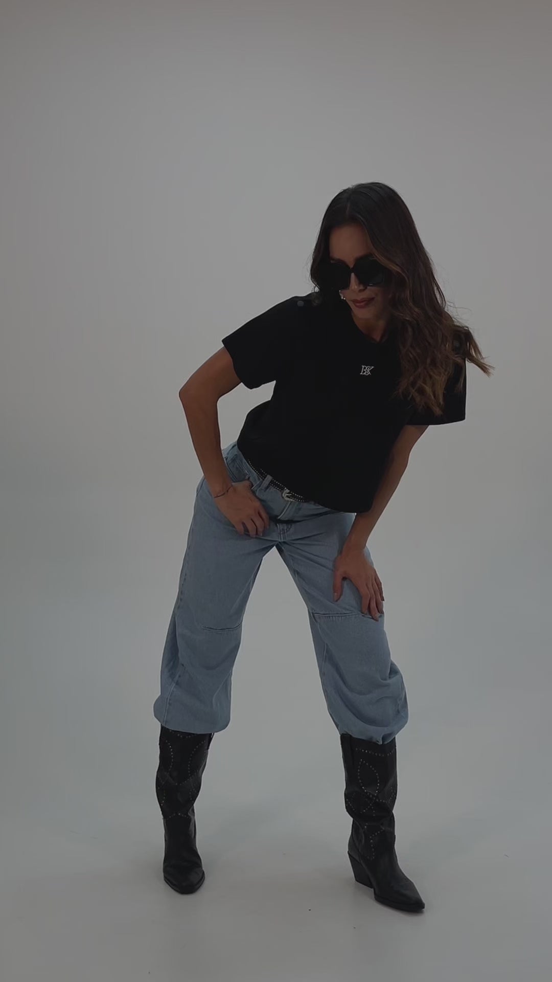 Cargar vídeo: Camiseta LUCIANA mujer | Bybsika